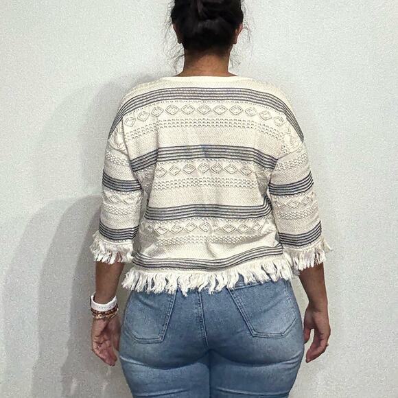 Peruvian Connection Pearl Ojai Top Sz M - Picture 10 of 12